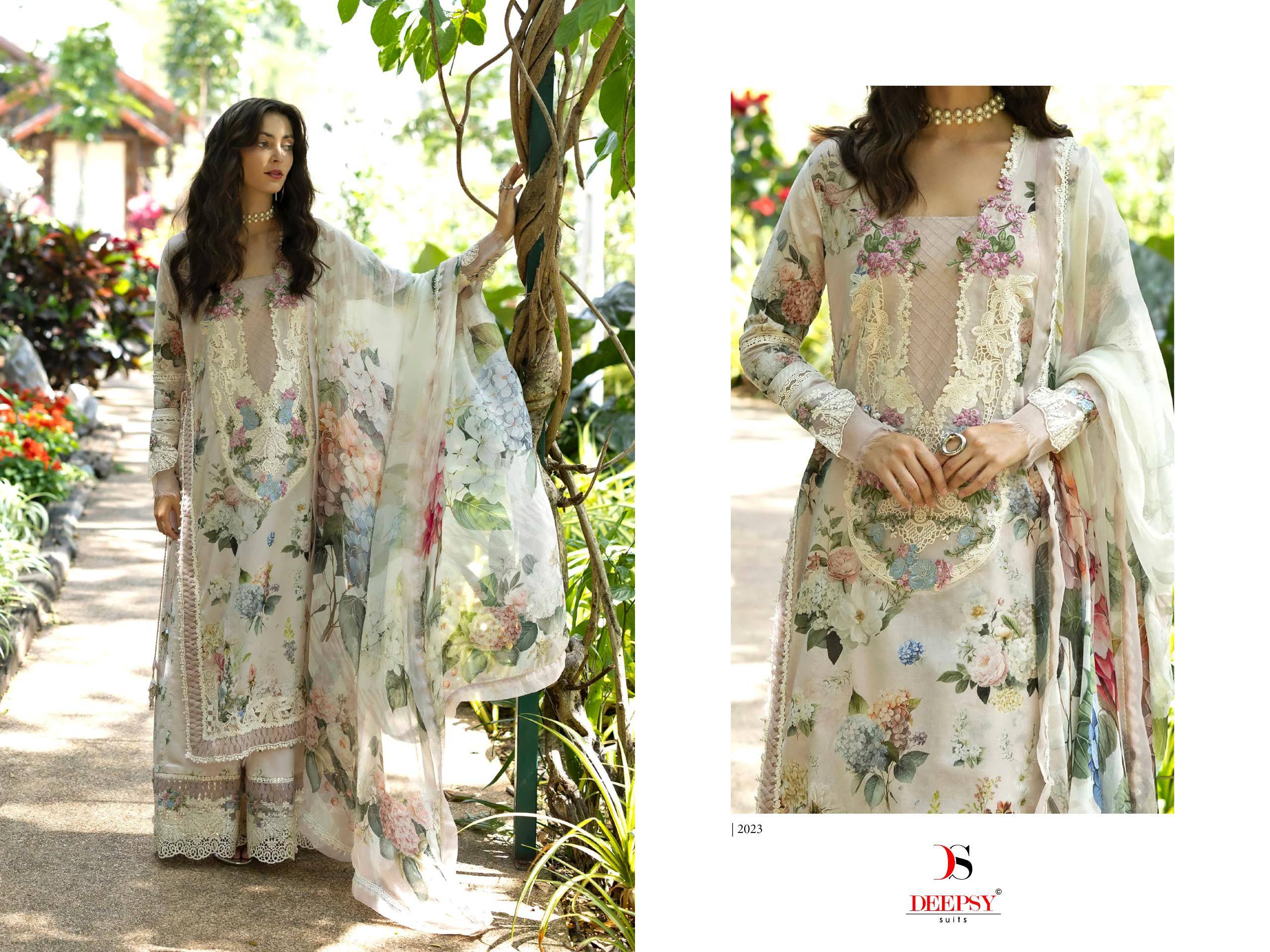ELAF Signature-2 DEEPSY SUITS 2021 To 2026 Series Designer Pakistani Suits Pure Cotton Dresses At Wholesale Price